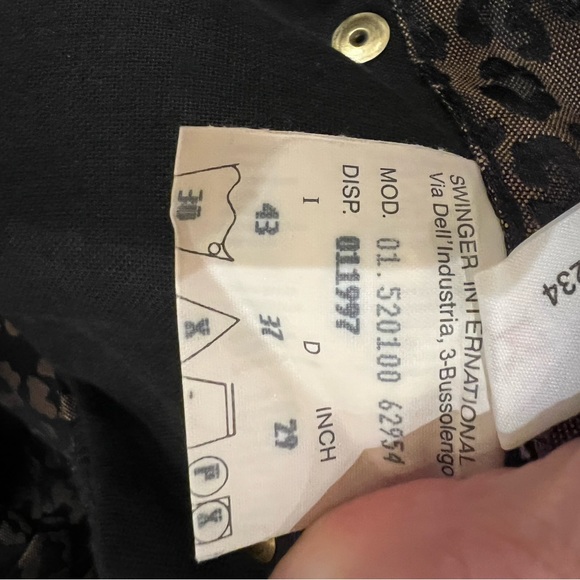 VINTAGE FENDI Zucca Leopard Monogram Pants - Picture 6 of 6